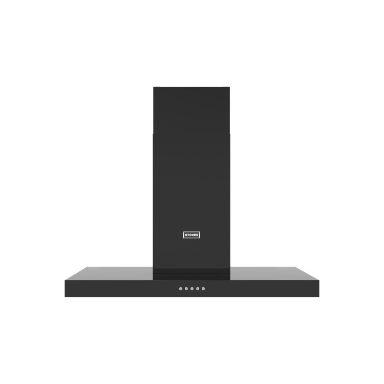 Stoves Sterling 110T 110cm Chimney Cooker Hood - Black