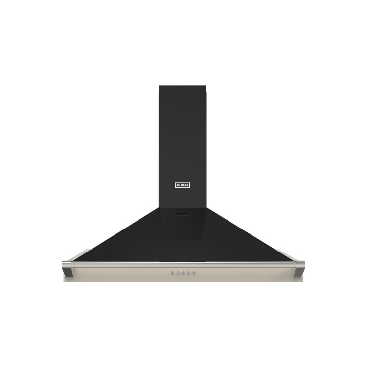 Stoves Richmond 110PYR 110cm Chimney Cooker Hood - Cream