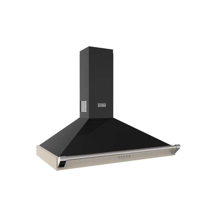 Stoves Richmond 110PYR 110cm Chimney Cooker Hood - Cream