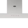 Belling 100cm CookCentre T Shape Chimney Cooker Hood - Stainless Steel