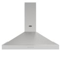 444411668 Belling 90cm CookCentre Pyramid Chimney Cooker Hood - Stainless Steel