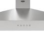 Belling 90cm CookCentre Pyramid Chimney Cooker Hood - Stainless Steel