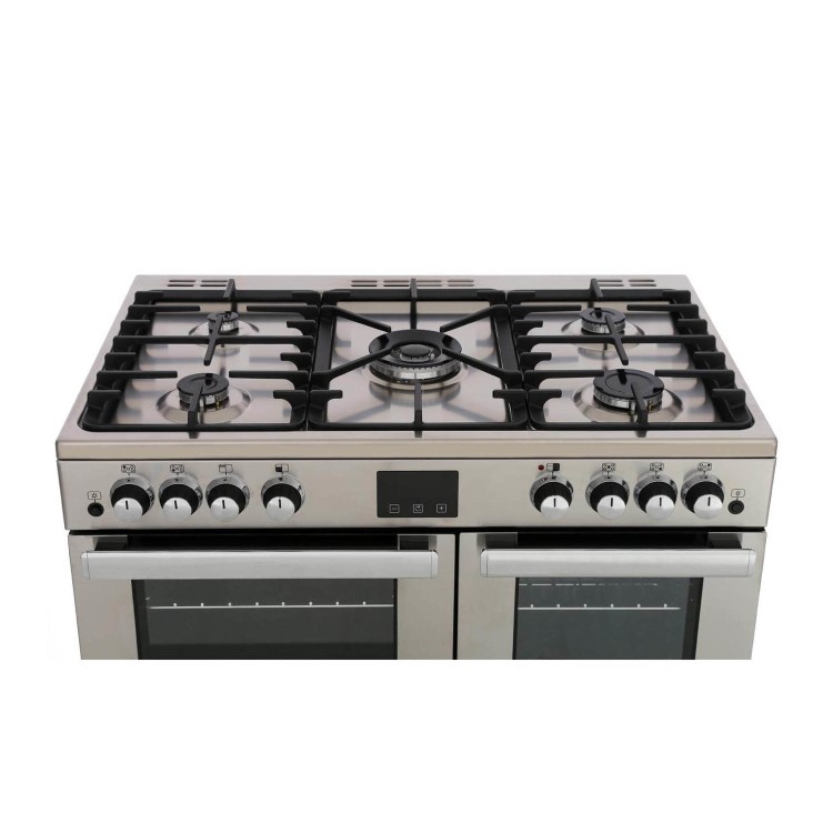Belling Cookcentre X90G Professional 90cm Gas Range Cooker - Stainless Steel