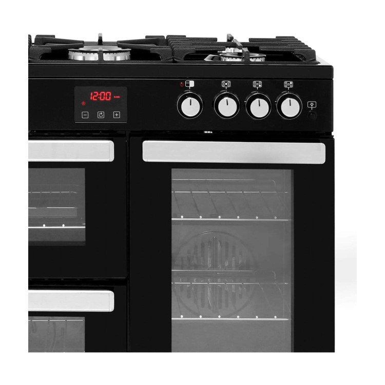 Belling Cookcentre 90G 90cm Gas Range Cooker - Black