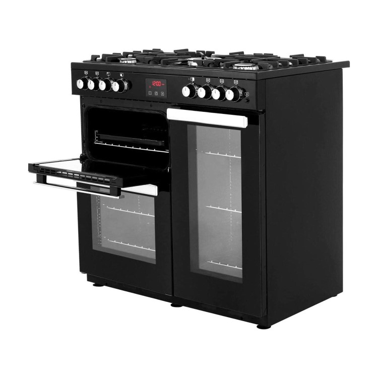 Belling Cookcentre 90G 90cm Gas Range Cooker - Black