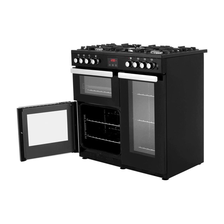 Belling Cookcentre 90G 90cm Gas Range Cooker - Black