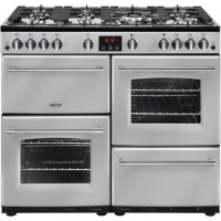 Belling Farmhouse X100G 100cm Gas Range Cooker - Silver