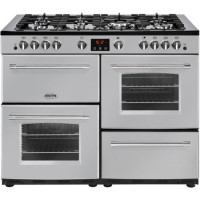 Refurbished Belling Farmhouse 110G 110cm Gas Range Cooker Silver