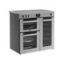 Refurbished Belling Cookcentre 444411796 90cm 5 Zone Induction Hob Electric Range Cooker