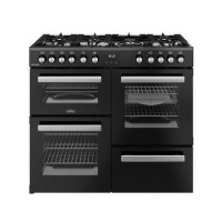 Belling Cookcentre 100cm Dual Fuel Range Cooker - Black Belling Cookcentre 100cm Dual Fuel Range Cooker - Black