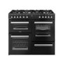 Belling Cookcentre 100cm Dual Fuel Range Cooker - Black