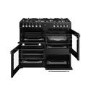 Belling Cookcentre 100cm Dual Fuel Range Cooker - Black