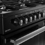 Belling Cookcentre 110cm Dual Fuel Range Cooker - Black