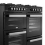 Belling Cookcentre 110cm Dual Fuel Range Cooker - Black