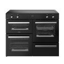 A1/444411807 Refurbished Belling Cookcentre 444411807 110cm 5 Zone Induction Hob Electric Range Cooker