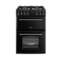 444411813 Belling Farmhouse 60cm Dual Fuel Cooker - Black