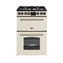 444411814 Belling Farmhouse 60cm Dual Fuel Cooker - Cream