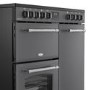 Belling Farmhouse 90cm Electric Range Cooker - Grey