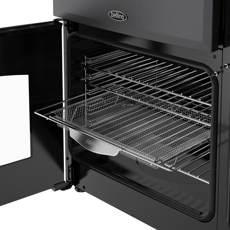 Belling Farmhouse 90cm Electric Range Cooker - Grey