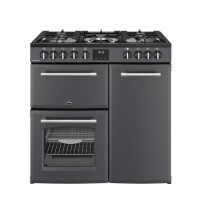 Belling Farmhouse 90cm Dual Fuel Range Cooker - Grey