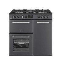 Belling Farmhouse 90cm Dual Fuel Range Cooker - Grey