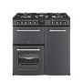 Belling Farmhouse 90cm Dual Fuel Range Cooker - Grey