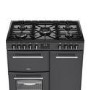Belling Farmhouse 90cm Dual Fuel Range Cooker - Grey