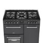 Belling Farmhouse 90cm Dual Fuel Range Cooker - Grey
