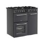 Belling Farmhouse 90cm Dual Fuel Range Cooker - Grey