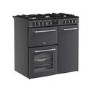 Belling Farmhouse 90cm Dual Fuel Range Cooker - Grey