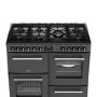 Belling Farmhouse 100cm Dual Fuel Range Cooker - Grey