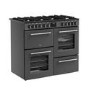 Belling Farmhouse 100cm Dual Fuel Range Cooker - Grey