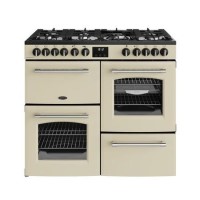 Belling Farmhouse 100cm Dual Fuel Range Cooker - Cream Belling Farmhouse 100cm Dual Fuel Range Cooker - Cream