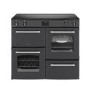 Belling Farmhouse 100cm Electric Induction Range Cooker - Grey
