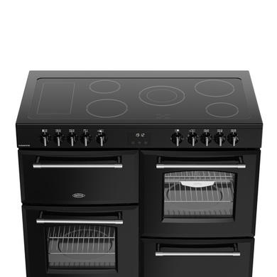 Refurbished Belling Farmhouse 110cm Electric Ceramic Range Cooker - Black