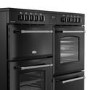 Belling Farmhouse 110cm Electric Range Cooker - Black