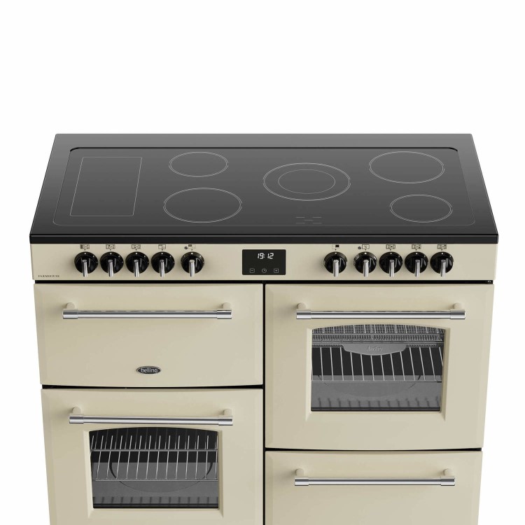 Belling Farmhouse 110cm Electric Range Cooker - Cream