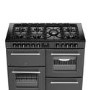 Refurbished Belling Farmhouse 110cm Dual Fuel Range Cooker - Anthracite