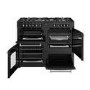 Belling Farmhouse 110cm Dual Fuel Range Cooker - Black