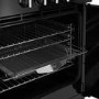Belling Farmhouse 110cm Dual Fuel Range Cooker - Black