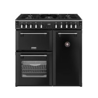 Stoves Richmond 90cm Dual Fuel Range Cooker - Black Stoves Richmond 90cm Dual Fuel Range Cooker - Black