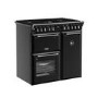 Stoves Richmond 90cm Dual Fuel Range Cooker - Black