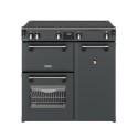 444411852 Stoves Richmond 90cm Electric Induction Range Cooker - Anthracite