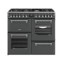 444411855 Stoves Richmond 100cm Dual Fuel Range Cooker - Anthracite