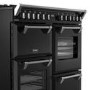 Refurbished Stoves Richmond 100cm Dual Fuel Range Cooker - Black