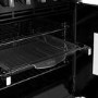 Refurbished Stoves Richmond 100cm Dual Fuel Range Cooker - Black