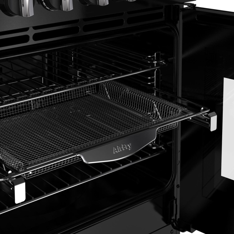 Refurbished Stoves Richmond 100cm Dual Fuel Range Cooker - Black