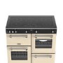Refurbished Stoves Richmond 444411860 100cm Electric Induction Range Cooker Cream