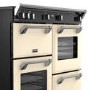 Refurbished Stoves Richmond 444411860 100cm Electric Induction Range Cooker Cream