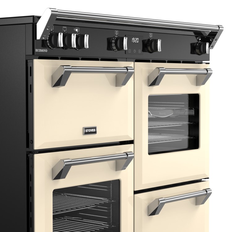 Refurbished Stoves Richmond 444411860 100cm Electric Induction Range Cooker Cream